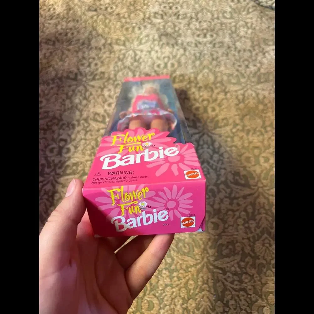 NEW Mattel Vintage‎ 1996 Flower Fun Barbie Doll In The Box #16063 - Unopened